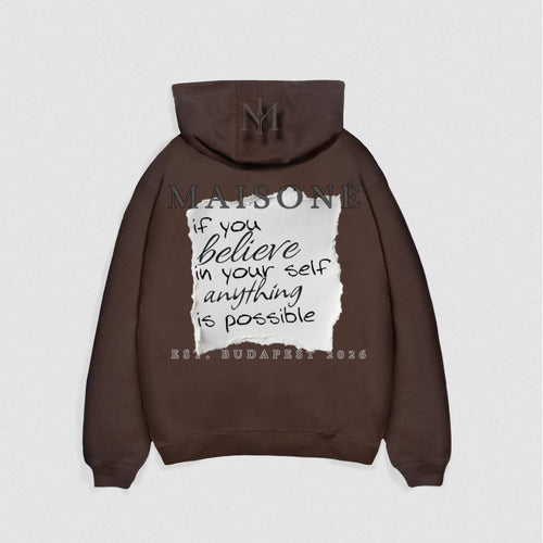 MAISONÉ Brown Hoodie